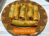 Risol Lumpia isi Labu Siam