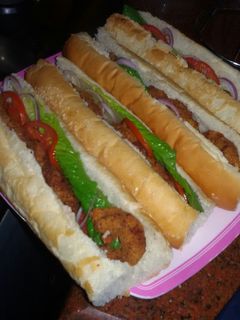 صورة لوصفة سندوتشات اصابع الدجاج المقرمشه