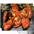 Ikan tongkol bakar saus pedas manis