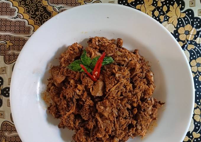 Ternyata ini loh! Resep gampang memasak Rendang lokan (kerang)  enak