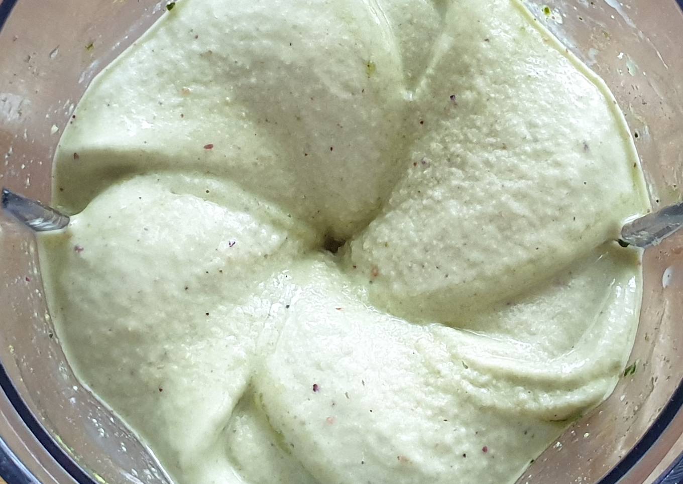 Helado de pistacho