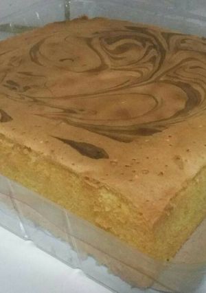 Foto resep Butter Milk Marmer Cake empuk dan wangi