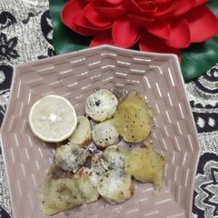 A picture of Sweet Potatoes Chaat.