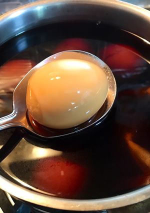 A picture of Tea Infused Herbal Egg.