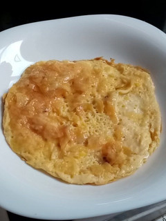 Una foto de Tortilla de patatas al huevo frito