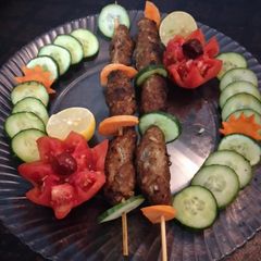 A picture of Cheesy Beef stick kabab.