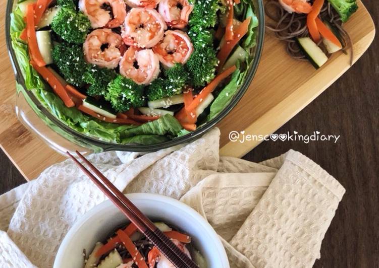 Recipe: Appetizing Shrimp Cold Somen Salad