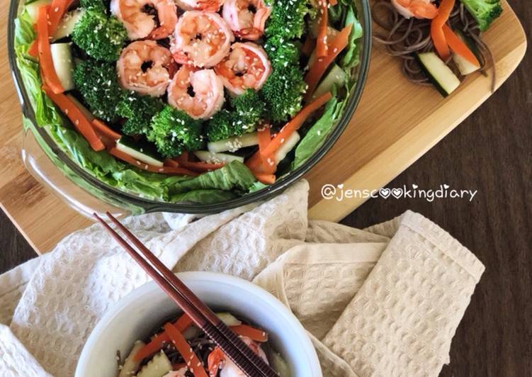 Easiest Way to Make Quick Shrimp Cold Somen Salad