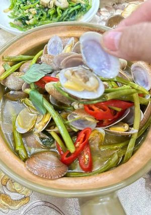 Hình của món Chip chip hấp thái.