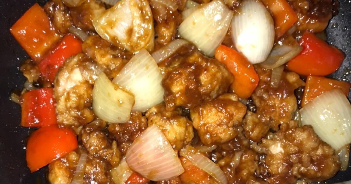 Resep Ayam Asam Manis Sweet And Sour Chicken Oleh Vina Cookpad