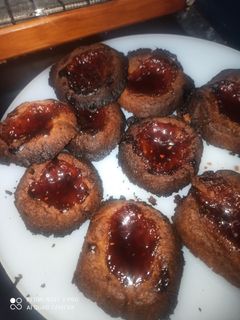 Una foto de Galletas con mermelada