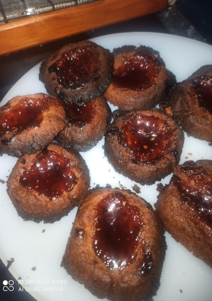 Una foto de Galletas con mermelada