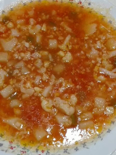 Una foto de Col con bacalao