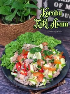 Gambar Kerabu Kaki Ayam