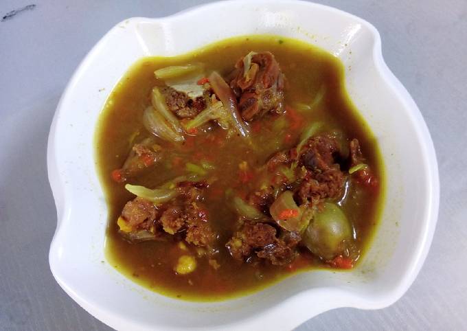 Steps to Make Favorite Local pepper soup