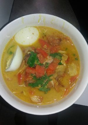 Foto resep Soto ayam santan