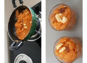 A picture of Watermelon halwa.