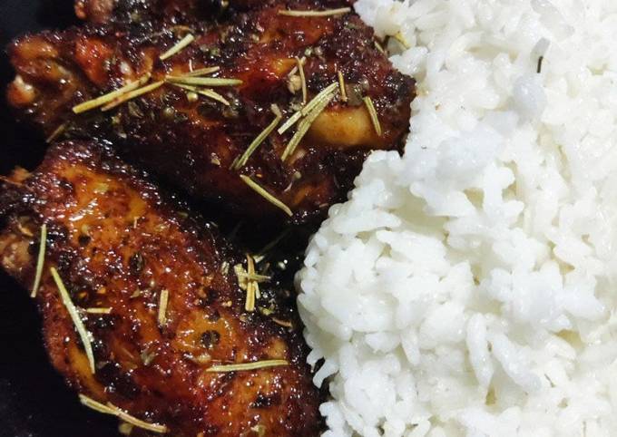 Resep Honey Garlic Butter Wing Anti Gagal