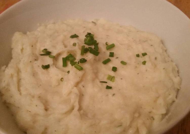 Simple Way to Cook Yummy Ranch & Roasted Garlic Mashed Potatoes