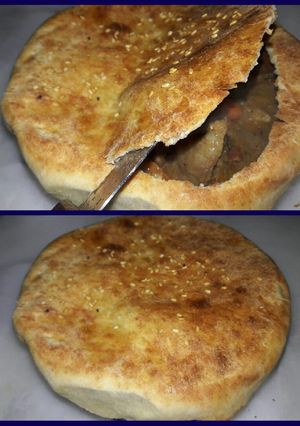 صورة لوصفة فخارة الكباب التركي 😋