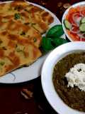 Sarso ka saag and makai ki roti
