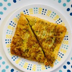Pan fried opened Potato Sandwich A picture of Pan fried opened Potato Sandwich.