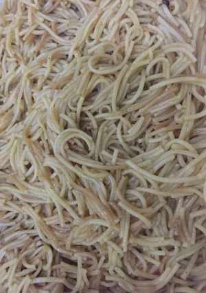 صورة لوصفة الشعيرية بزبده
