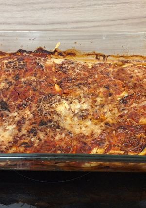 Une photo de Gratin aubergine
