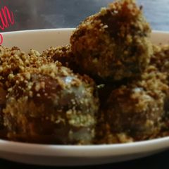 A picture of Peanut coconut bhaigan.