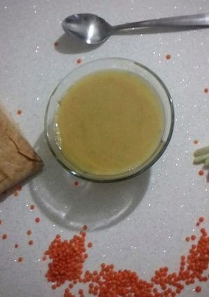 صورة لوصفة شوربة العدس السورية