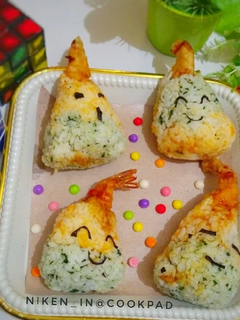 Cara Sederhana Membikin Resep  Vegie Deep Fried Shrimp Onigiri yang Lezat Sekali, Lezat Sekali