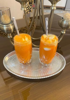 عکسی از دستور آب هویج بستنی:)