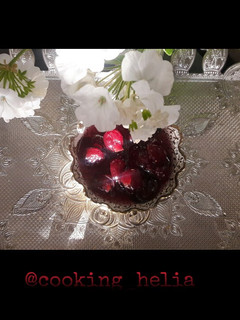 عکسی از دستور مربا آلبالو گیلاسی