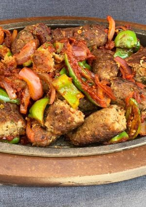 A picture of Turkish kabab sizzler👌🏻🥰.