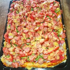 A picture of Mini bites pizza.