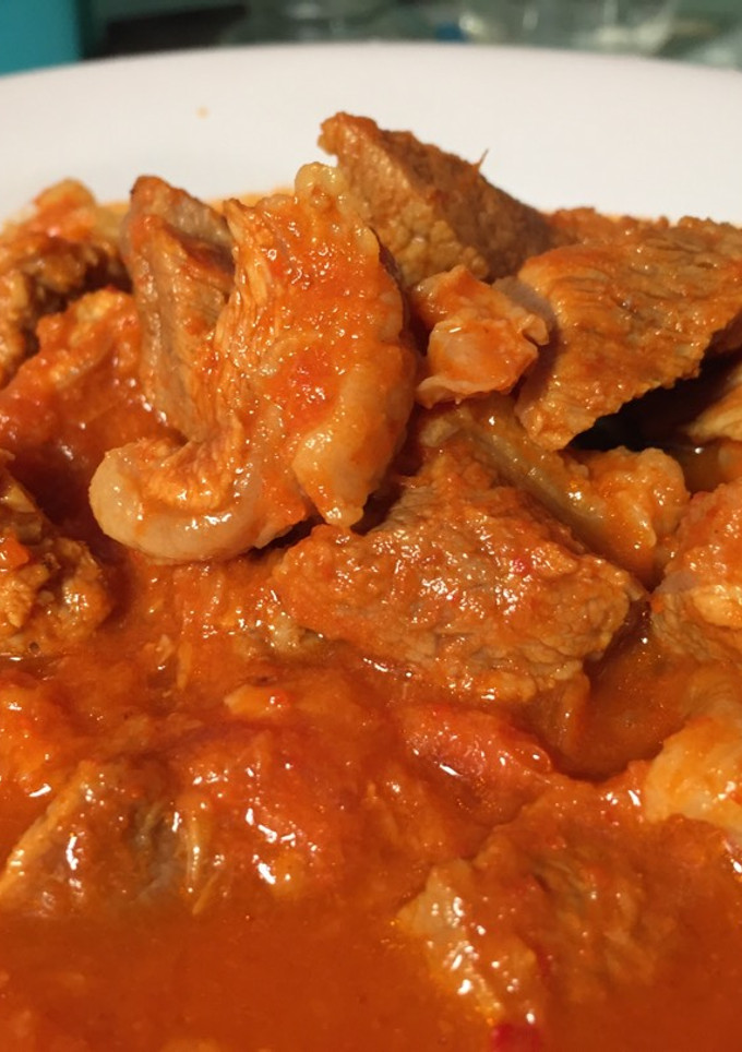 Foto resep Pangek padeh daging