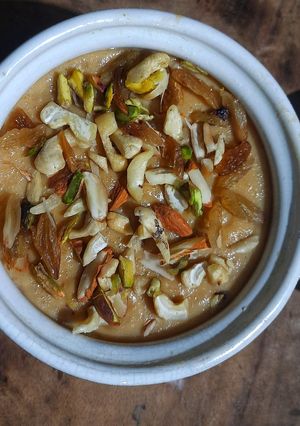 নলেন গুড়ের ফিরনি (nalengurer firni recipe in Bengali) রেসিপির প্রধান ছবি