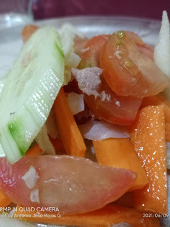 Una foto de Ensalada de bacalao