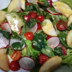 Una foto de La ensalada perfecta