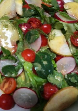 Una foto de La ensalada perfecta