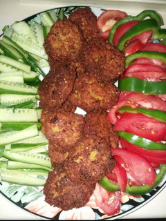 عکسی از دستور فلافل خونگی مخصوص😉