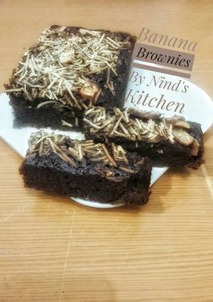 Foto resep Banana Brownies