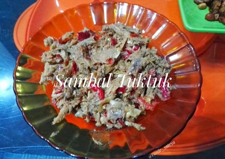 Cara Gampang Membuat Sambal Tuktuk yang Enak