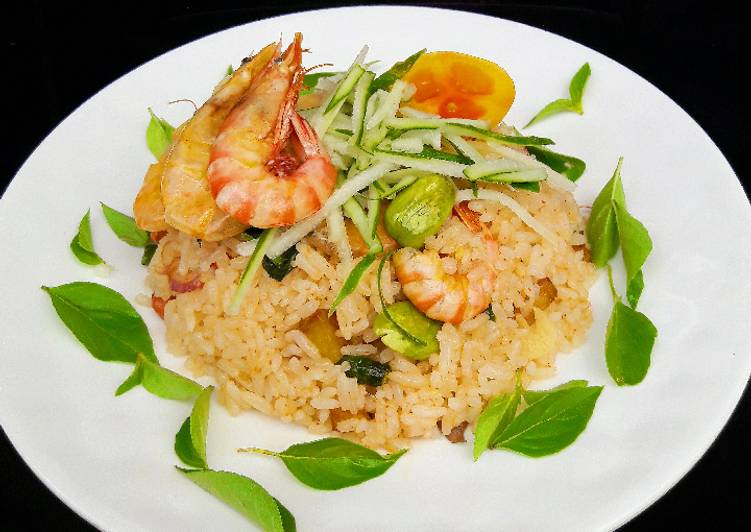 Resep Nasi Goreng Udang Ala Cina (Chinese Shrimp Fried Rice)  Anti Gagal