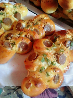 Foto resep Roti Sosis - Sausage Hotdog Bun #Recook_TintinRayner