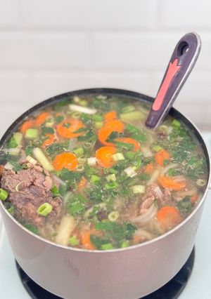 Foto resep Sop daging sapi/kerbau (qurban)