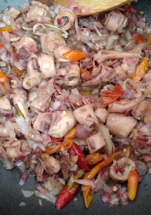 Foto resep Cumi asin kecombrang