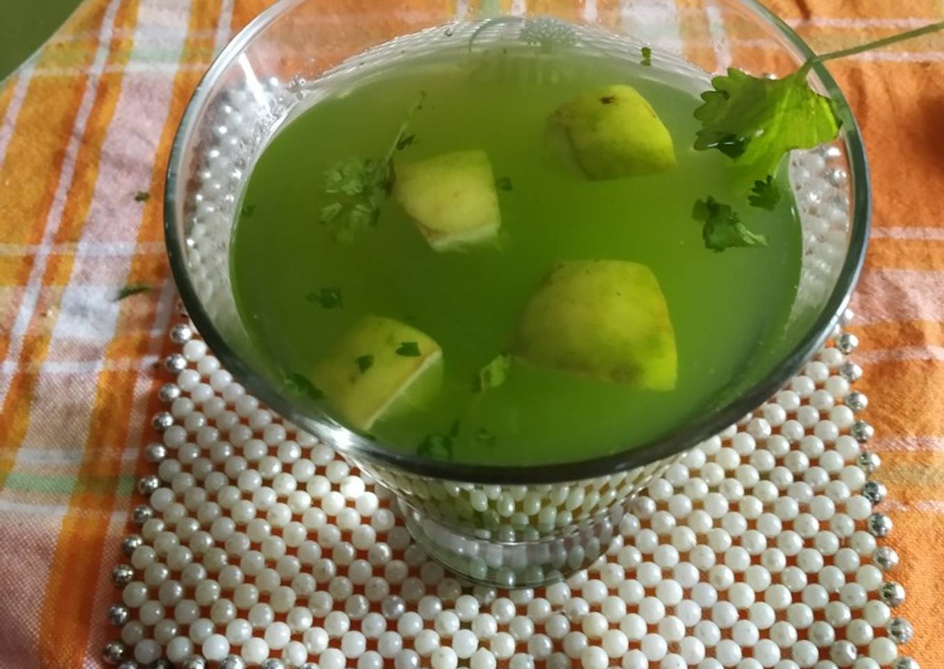 Green coconut refresher