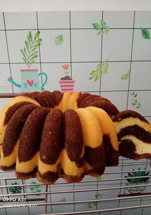 Foto resep Marble cake 6 telur
