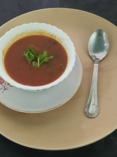 Carrot,Tomato Soup (Carrot,Tomato Soup recipe in tamil) செய்முறை முக்கிய புகைப்படம்